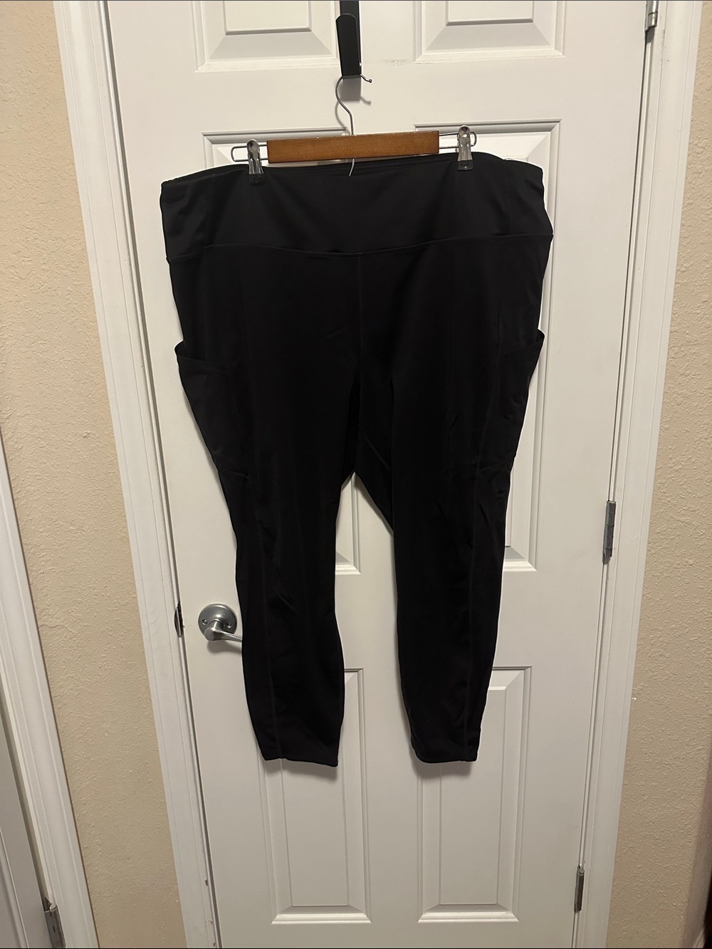 torrid Black High-Waist Leggings with Side Pockets
